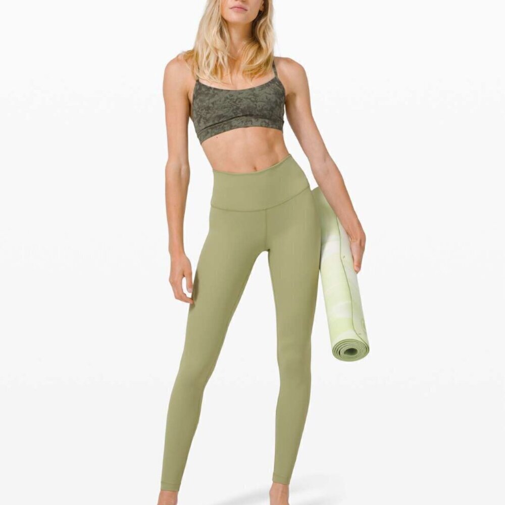 Lululemon Wunder Under High-Rise Tight 28" *Full-On Luxtreme Vista Green Size 6